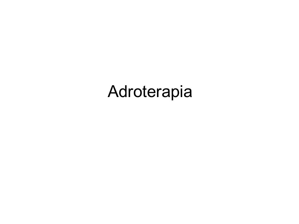 Adroterapia