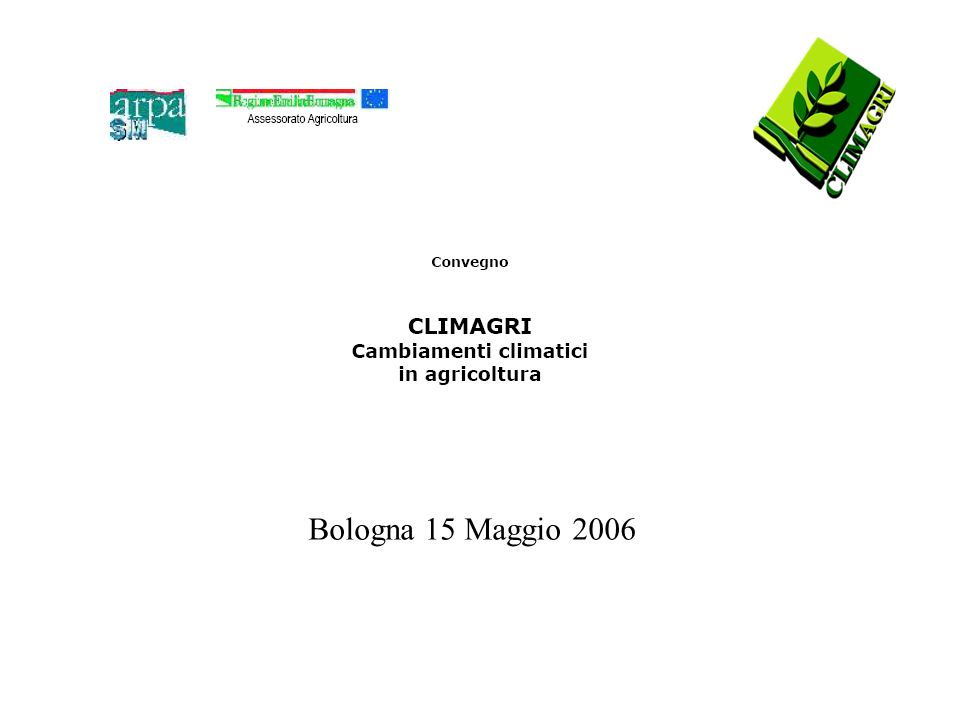 Bologna 15 Maggio 2006