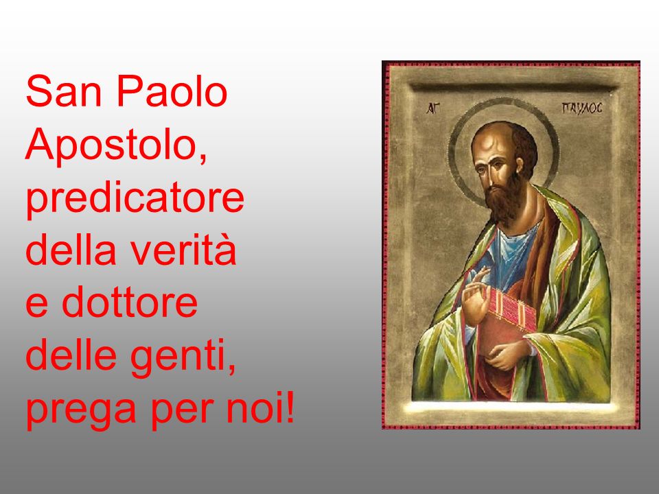 Si può ritenere che Paolo abbia una decina di anni meno di Gesù.