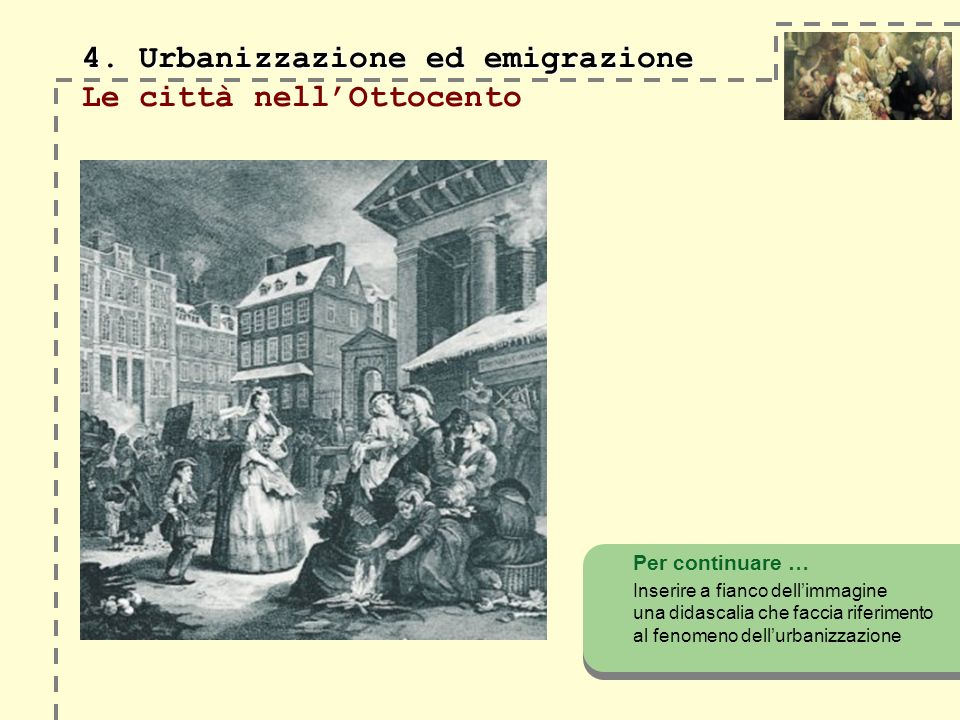 4. Urbanizzazione ed emigrazione 4.