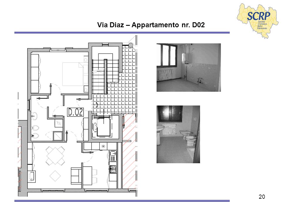 20 Via Diaz – Appartamento nr. D02