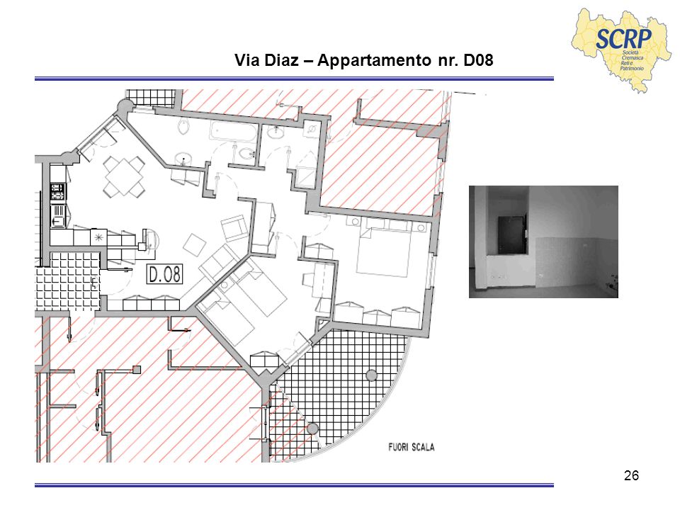 26 Via Diaz – Appartamento nr. D08