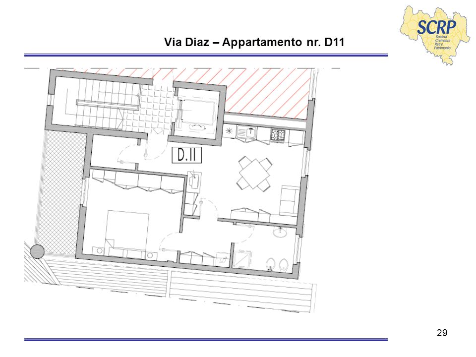 29 Via Diaz – Appartamento nr. D11