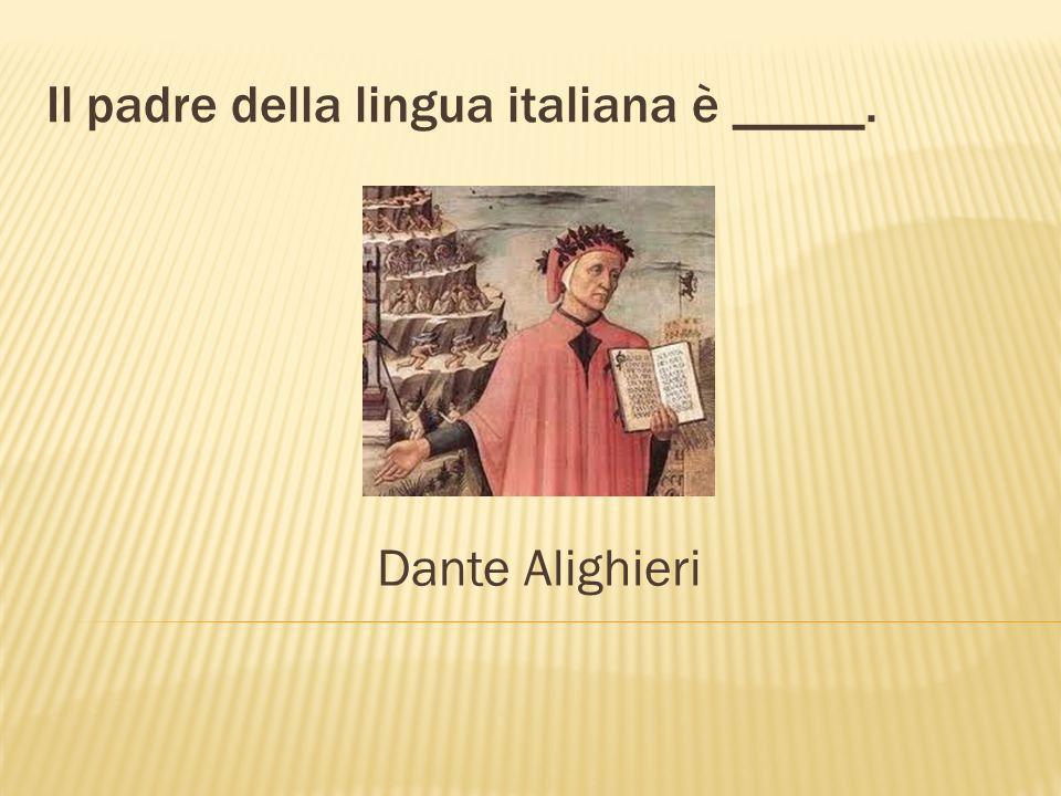 La lingua italiana standard si basa sul dialetto _____. fiorentino