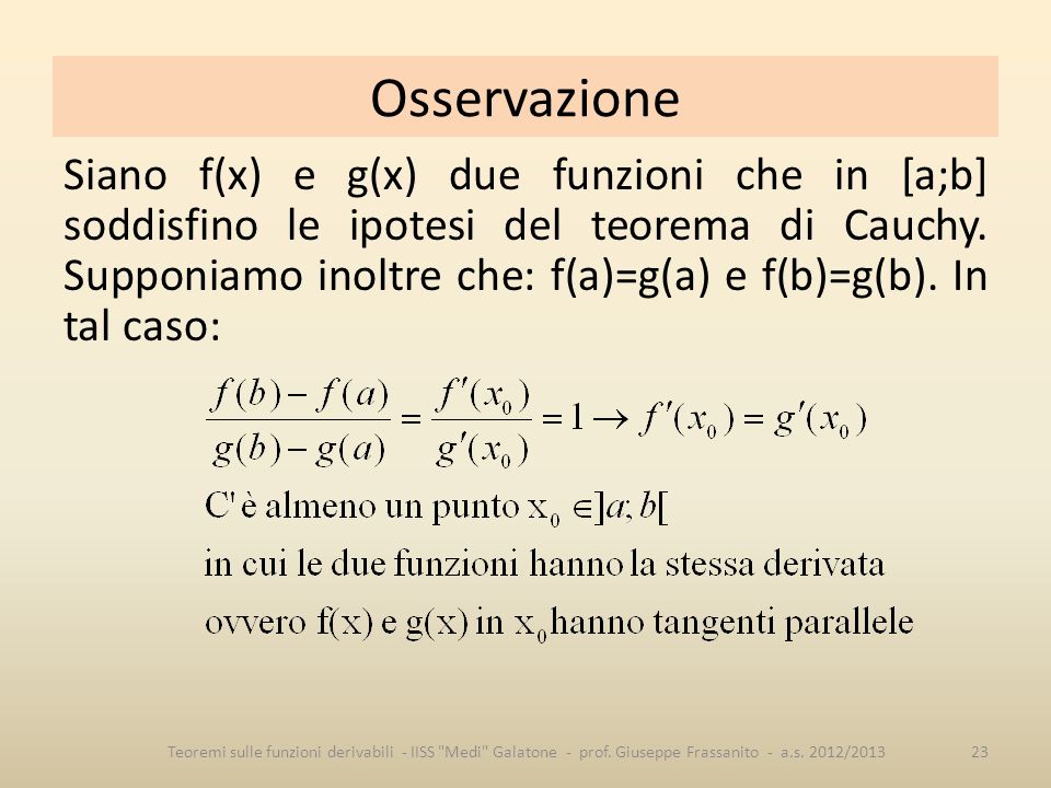 Teoremi Sulle Funzioni Derivabili 1 Definizione Di Massimo Globale X0x0 F X 0 Si Dice Massimo Assoluto O Globale Di Una Funzione Il Piu Grande Dei Ppt Scaricare