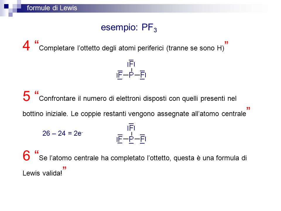 struttura di pf3 lewis