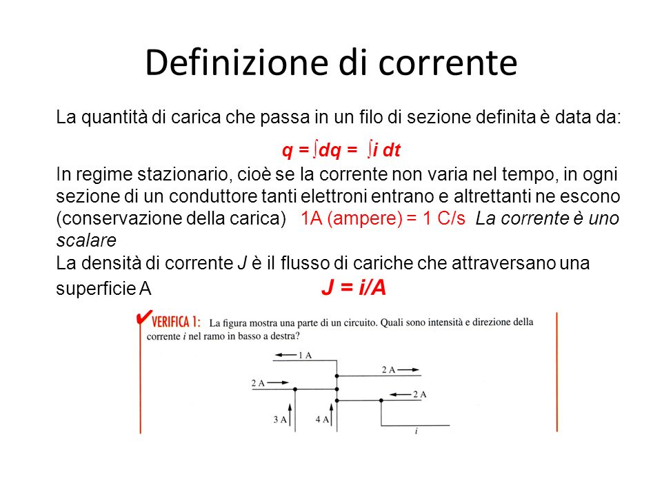 Corrente elettrica cariche in movimento e legge di ohm. ppt scaricare Definizione di energia elettrica