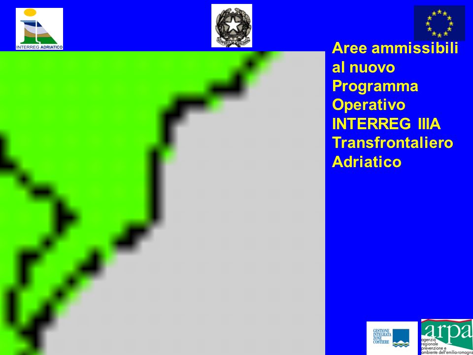 Aree ammissibili al nuovo Programma Operativo INTERREG IIIA Transfrontaliero Adriatico