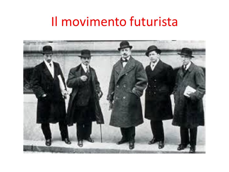 Il movimento futurista