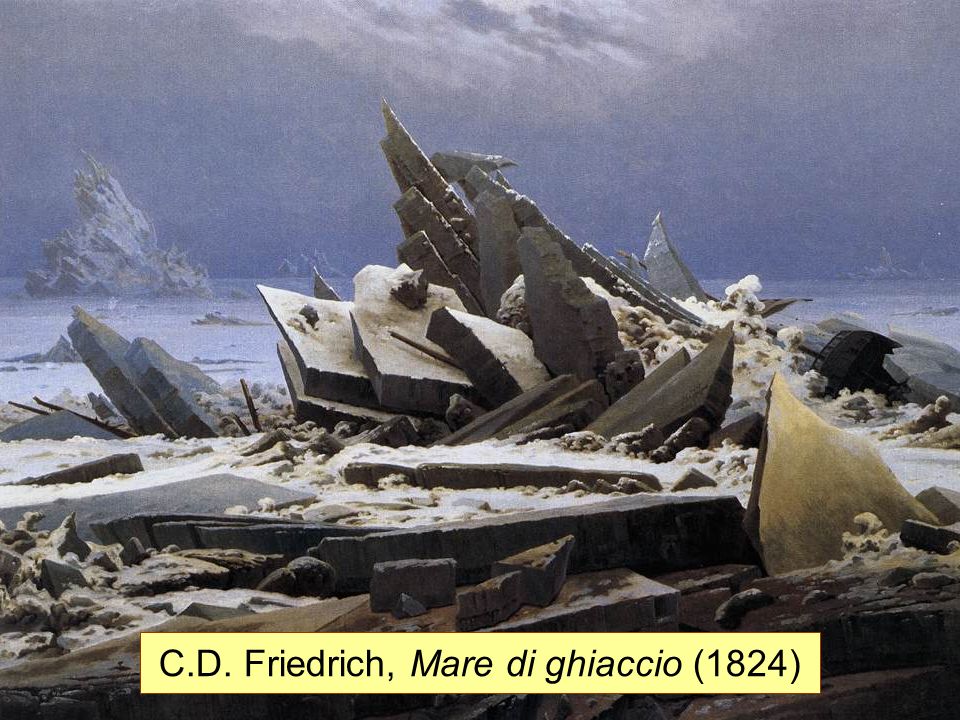 C.D. Friedrich, Mare di ghiaccio (1824)