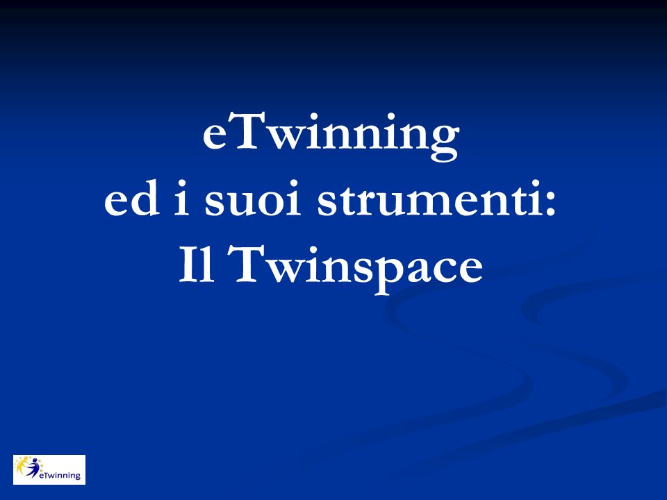 eTwinning ed i suoi strumenti: Il Twinspace