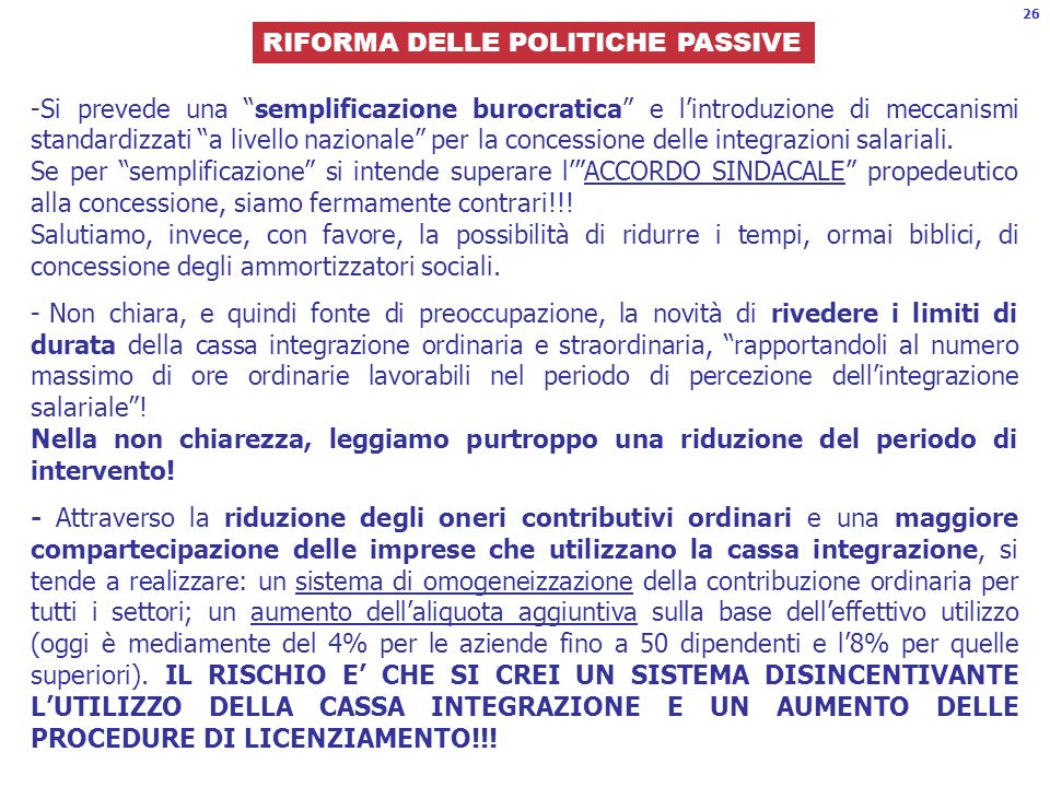 Legge 10 Dicembre 2014, N.183 “JOBS ACT” DICEMBRE 2014 Servizio ...