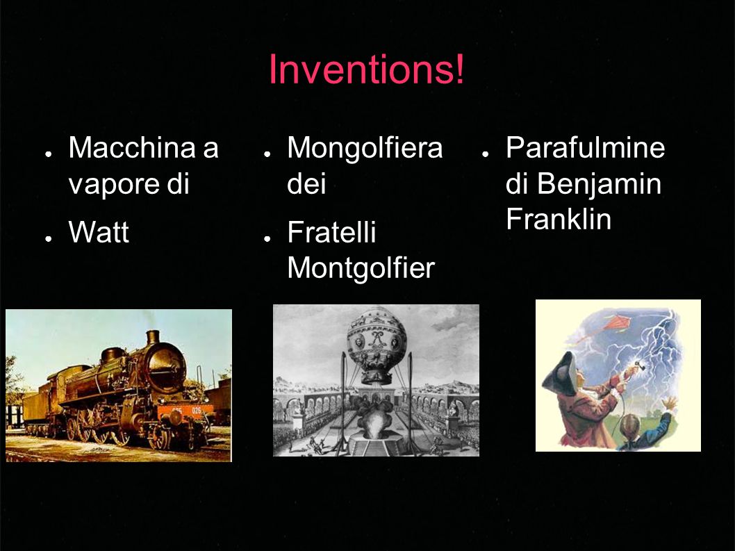 Inventions.
